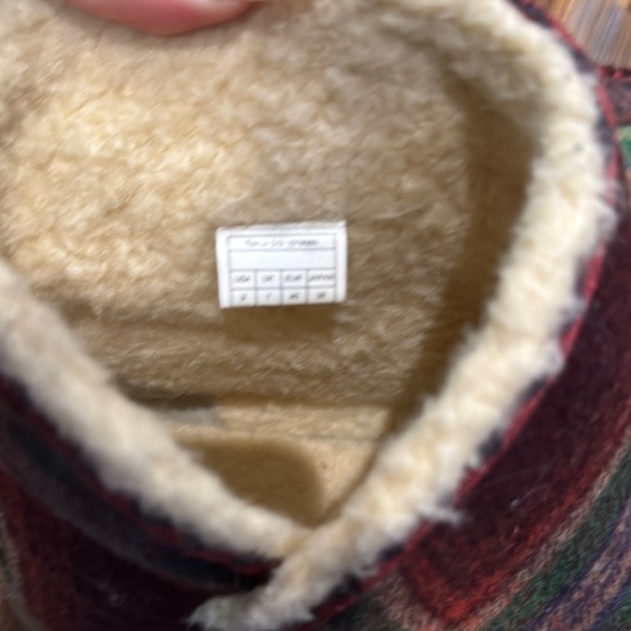 Sanuk Plaid Ankle Boots - Red and Green - Picture 6 of 6